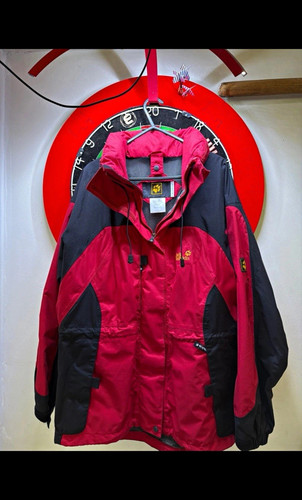 Jack wolfskin red - red, black