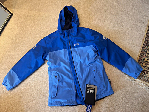 Jack wolfskin 3in1 blue hooded - jack,