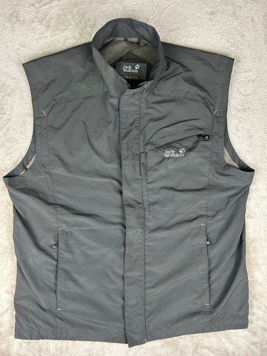 Jack wolfskin travel vest grey - jack,
