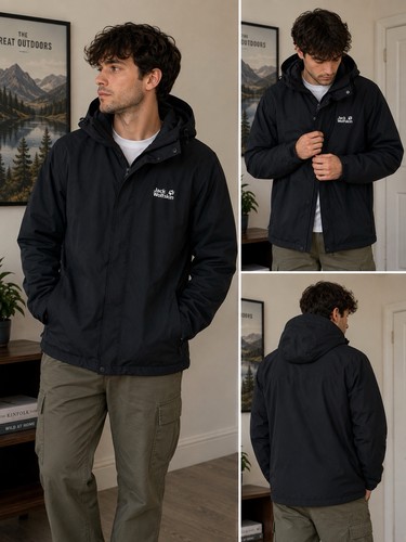 Jack wolfskin men black - wolfskin,