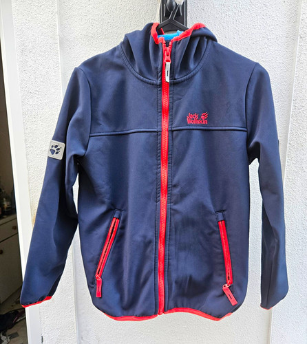 Jack wolfskin kids - wolfskin, blue/red